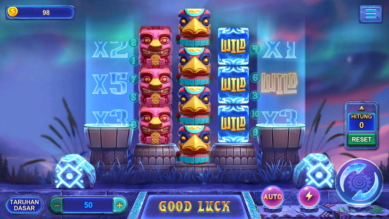 Jackpot Game Totem Wonders